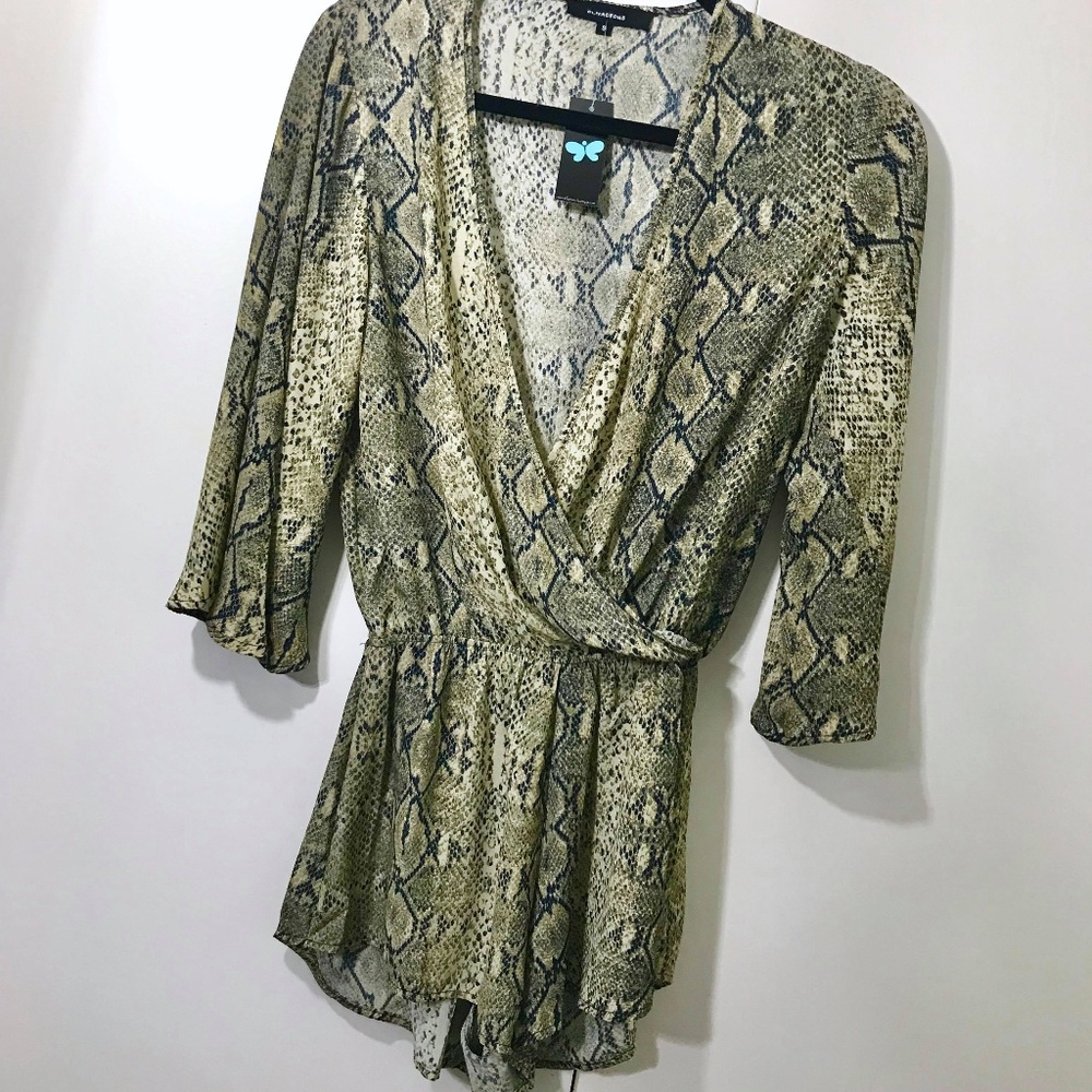 NWT Olivacious romper